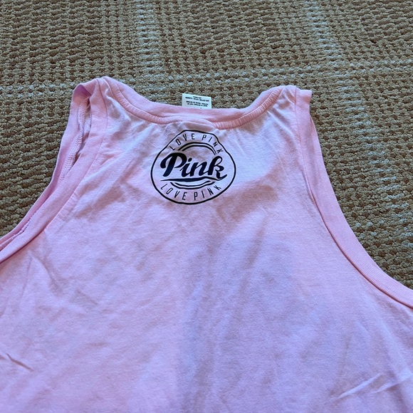 PINK ombre tank top - Picture 3 of 4
